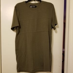 Men's taupe Control Sector t shirt Large